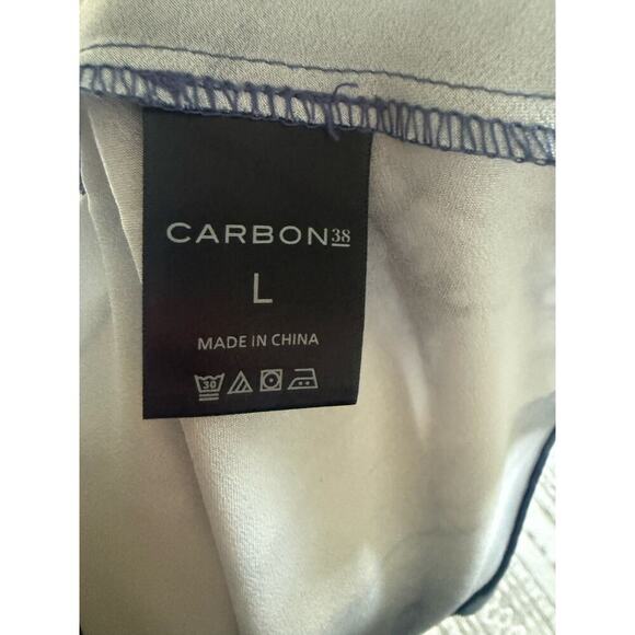 CARBON38 NWT Blue Tie-Dye Midi Skirt Y2K Style Boho Chic Cool Girl Bohemian Sz L - Picture 5 of 5